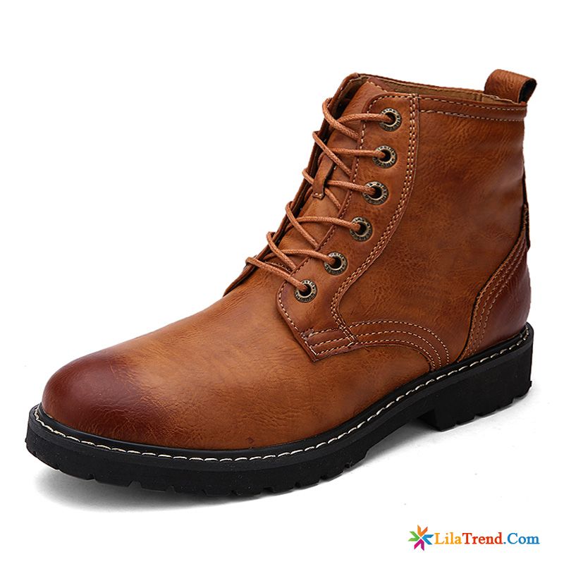 Bergsteiger Herren Trend Stiefel Plus Samt British Casual Rabatt