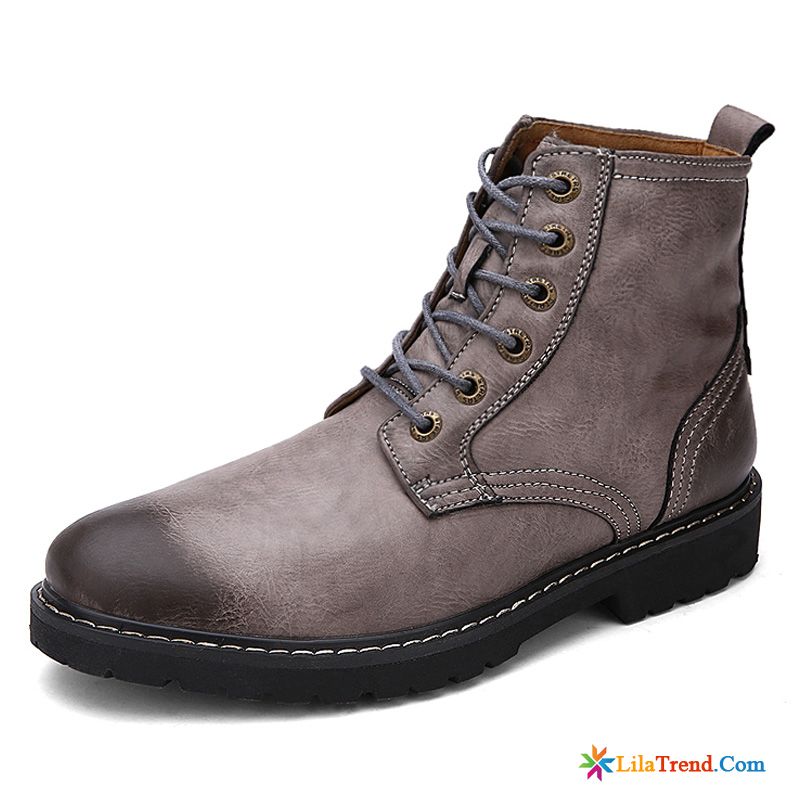 Bergsteiger Herren Trend Stiefel Plus Samt British Casual Rabatt