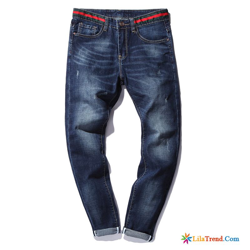 Biker Jeans Herren Skinny Das Lila Freizeit Denim Herren Herbst Middle Waisted Günstig