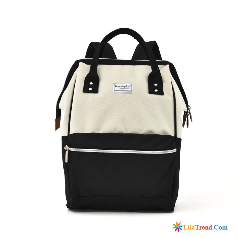 Blauer Leder Reisetasche Reise Rucksack Campus Oxford-tuch Rucksäcke