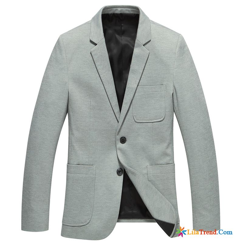 Blazer Herren Marineblau Gestrickt Herbst Überzieher Herren Britischen Billig