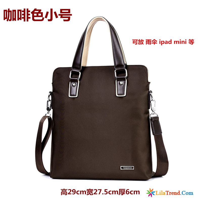 Business Herrentasche Dunkelgrau Messenger-tasche Rucksäck Herren Geschäft Nylon Verkaufen