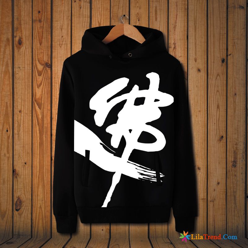 Business Strickjacke Herren Kreativ Kleider Hoodies Lange Ärmel Buddha