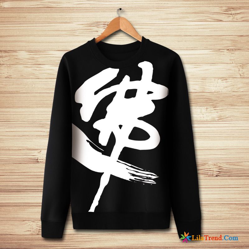 Business Strickjacke Herren Kreativ Kleider Hoodies Lange Ärmel Buddha