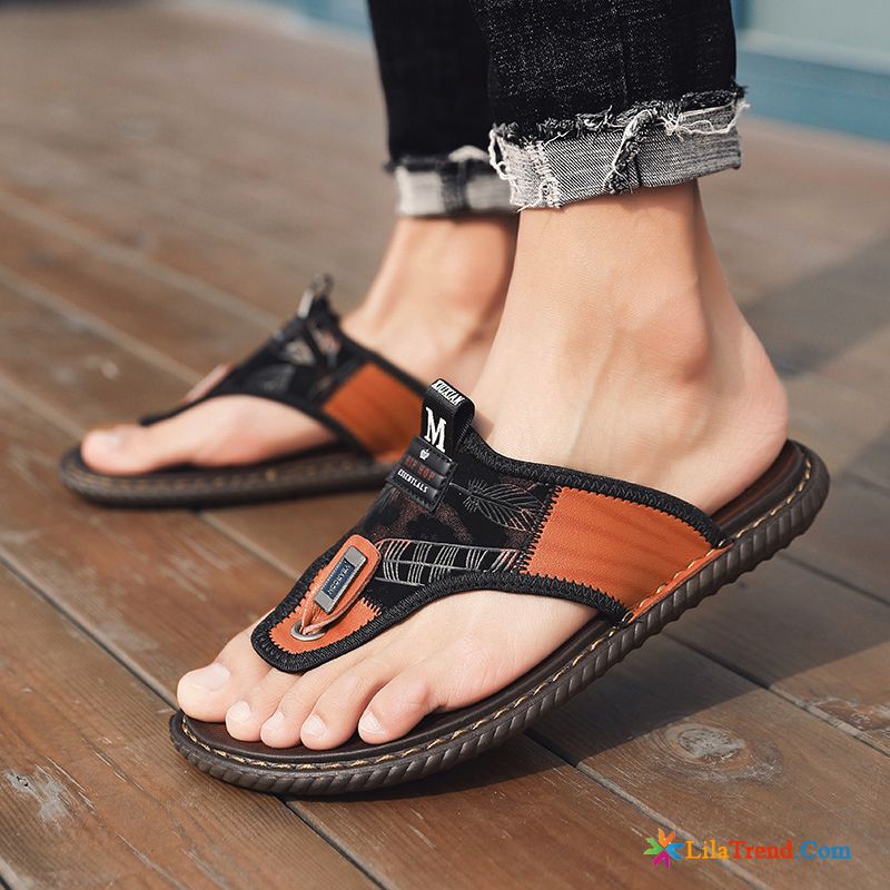 Coole Hausschuhe Männer Sandalen Mode Outwear Trend Pantolette Verkaufen