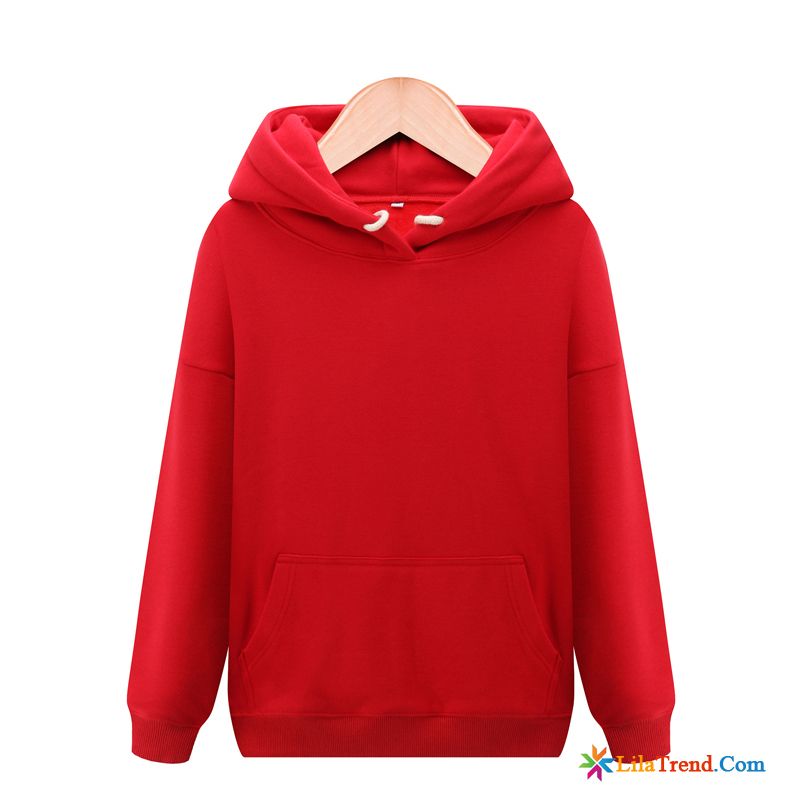 Coole Kapuzenpullis Damen Warme Hoodies Überzieher Lose Verdickung Sale