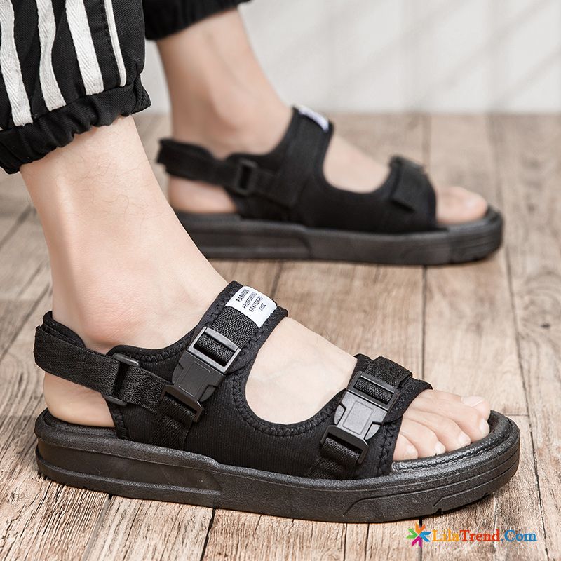 Coole Schuhe Männer Hausschuhe Sandalen Casual Schuhe Schwarz Kaufen