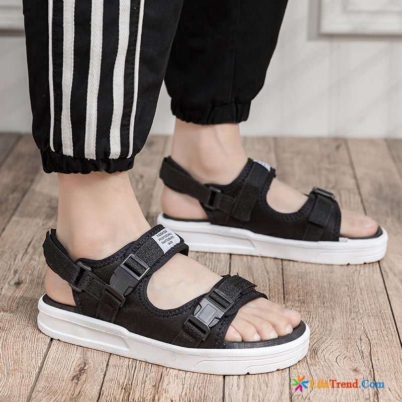 Coole Schuhe Männer Hausschuhe Sandalen Casual Schuhe Schwarz Kaufen