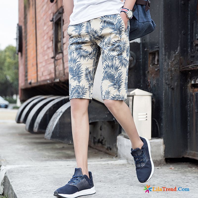 Cord Shorts Herren Braun Neu Drucken Trend Freizeit Herren Günstig