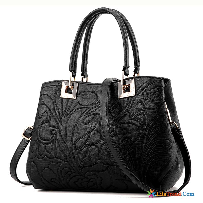 Damen Shopper Taschen Grau Messenger-tasche Freizeit Handtaschen Taschen Das Neue Günstig