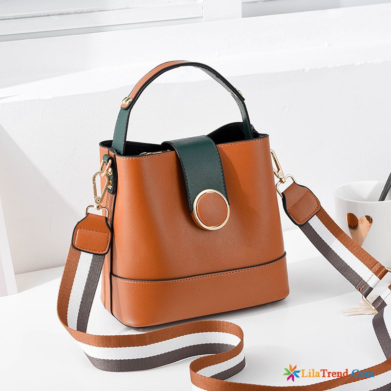 Damen Umhängetasche Leder Schwarz Das Neue Allgleiches Temperament Messenger-tasche Schwarz Sale