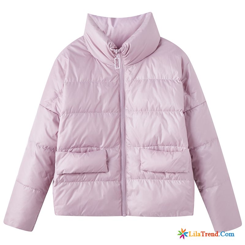 Damen Winter Daunenjacke Hell Lose Cape Mode Daunenjacke Verdickung Günstig