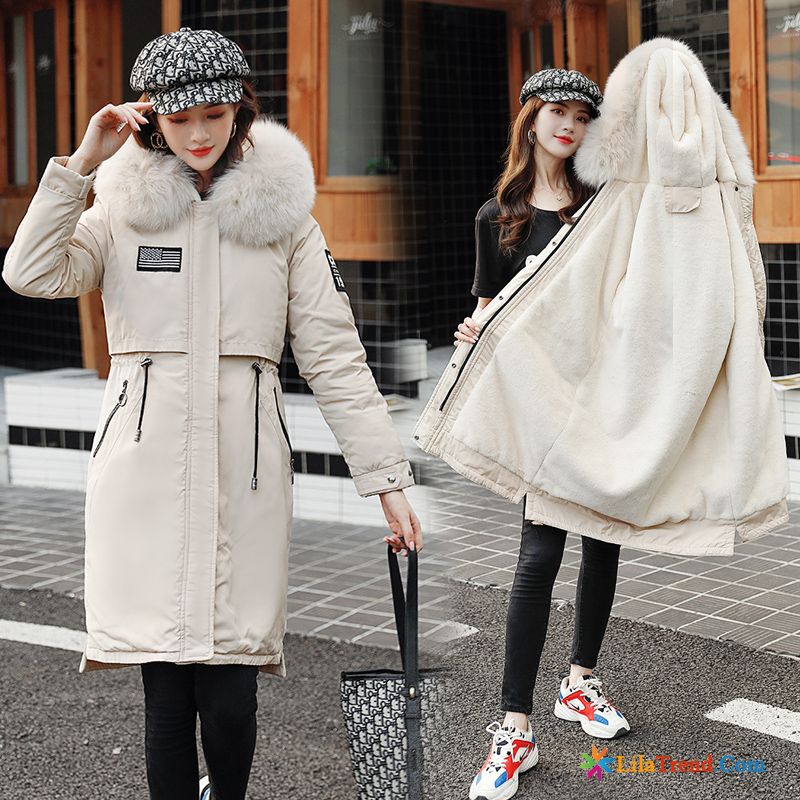 Damen Winterbaumwolle Mantel Günstig Online Kaufen Trend Mit Kapuze Mode Baumwolle Lange Sale