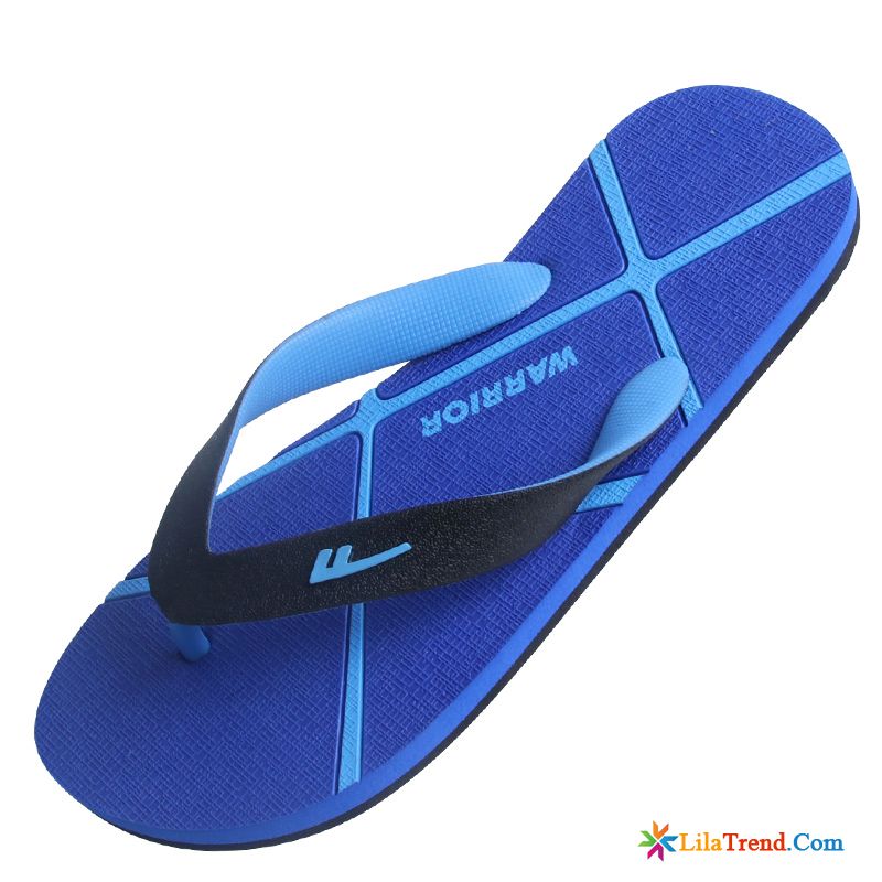 Edle Hausschuhe Herren Lindgrün Weiche Sohle Draussen Strand Flip Flops Schwarz