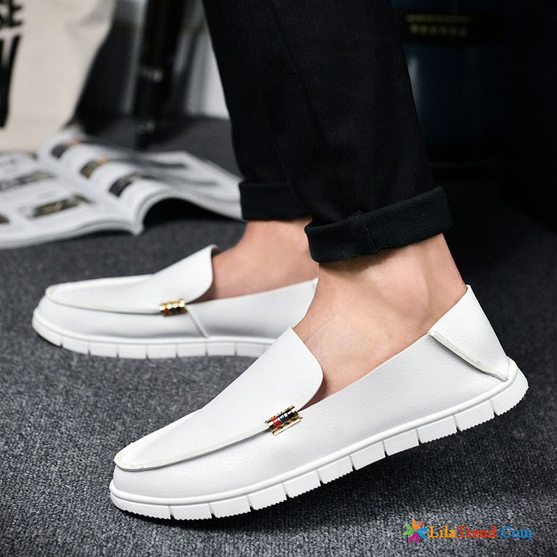 Elegant Schnürschuhe Herren Mode Feder Einfach Casual Casing