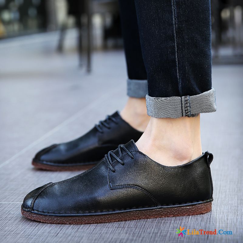 Freizeitschuhe Herren Feder Lederschuhe British Schuhe Sommer Günstig