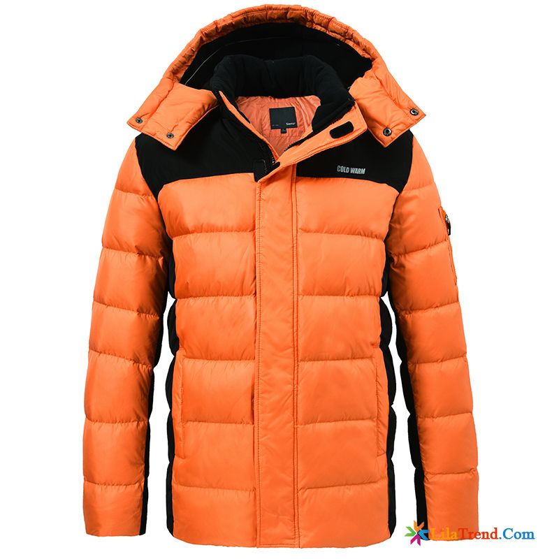 Gelbe Daunenjacke Herren Gut Aussehend Trend Warme Daunenjacke Duck Nach Unten Sale