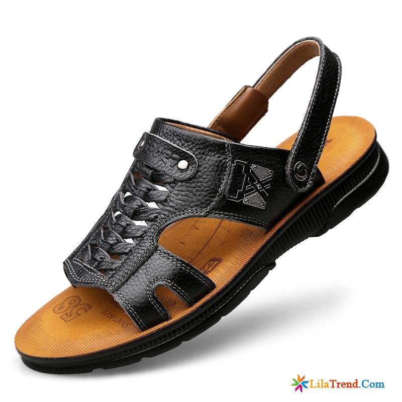 Griechische Sandalen Herren Strand Schwarz Teenager Sommer Casual Kaufen