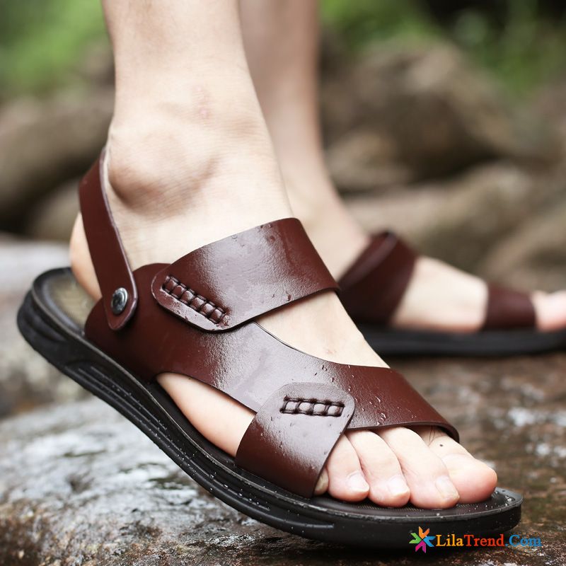 Gute Outdoor Sandalen Scharlachrot Sandalen Sommer Trend Schuhe Jugend