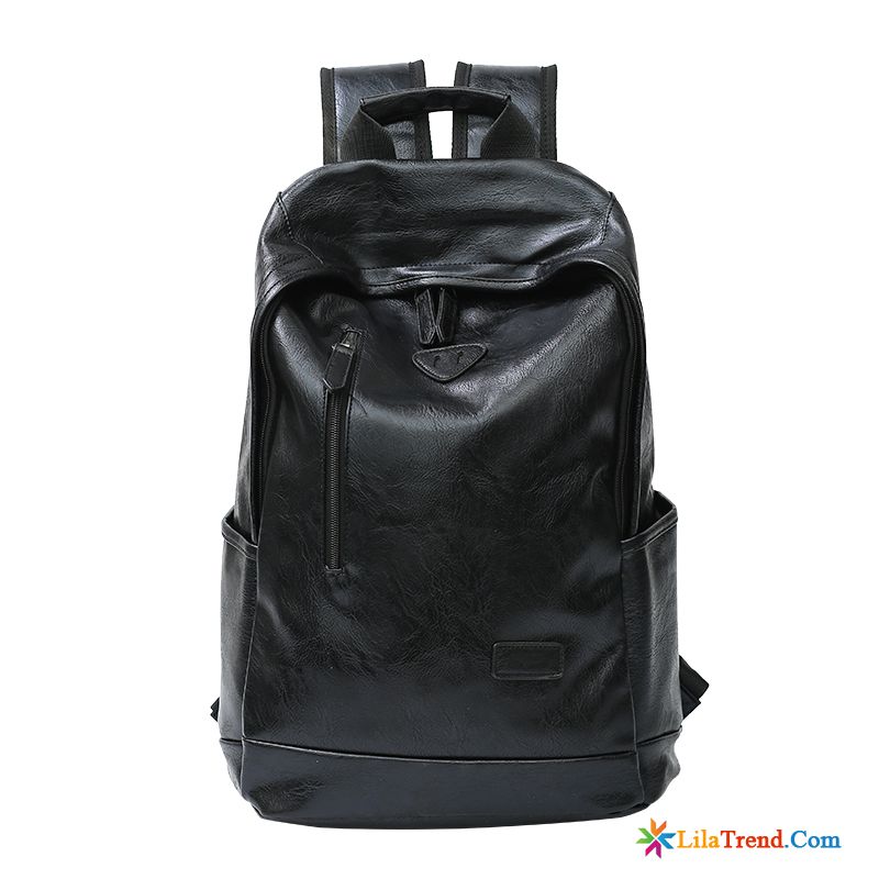 Günstig Rucksäck Herren Pu-leder Rucksack Mode Laptoptasche Trend Günstig