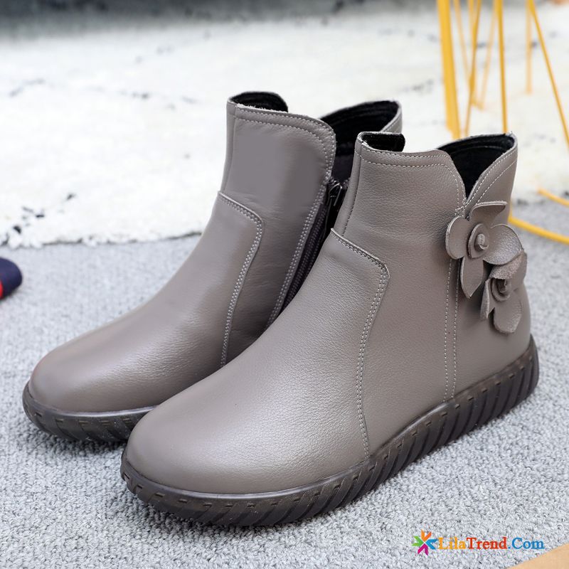 Günstig Schuhe Online Kaufen Baumwolle Schuhe Herbst Kurze Stiefel Feder Plus Samt Billig