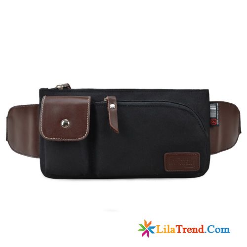 Handtaschen Leder Herren Sporttaschen Segeltuch Messenger-tasche Draussen Trend Günstig