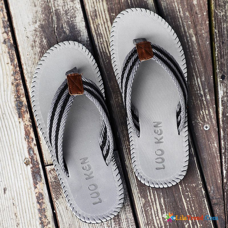 Hausschuhe Herren Fußbett Flip Flops Schuhe Sommer Hausschuhe Rutschsicher