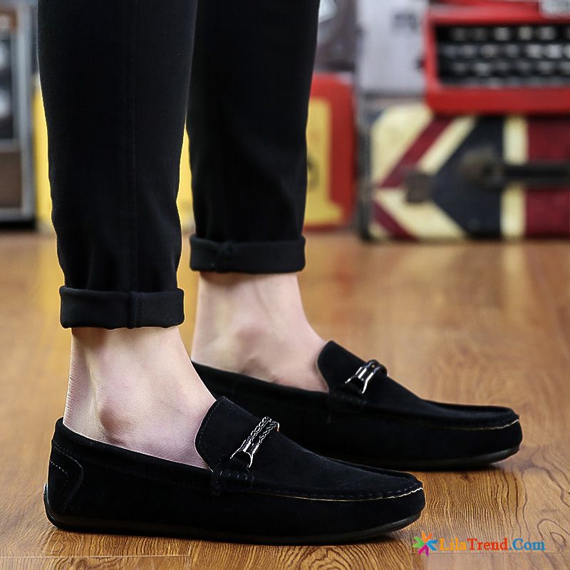 Herbst Schuhe Herren Casual Neue Feder Slip-on Trend Günstig