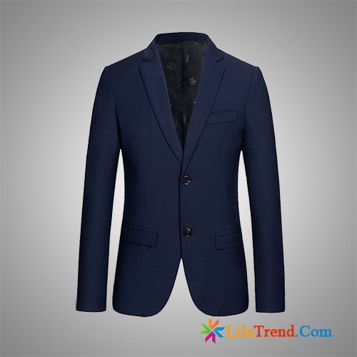 Herren Blazer Grau Glänzend Kupfer Freizeit Dünn Überzieher Herren Mode Günstig