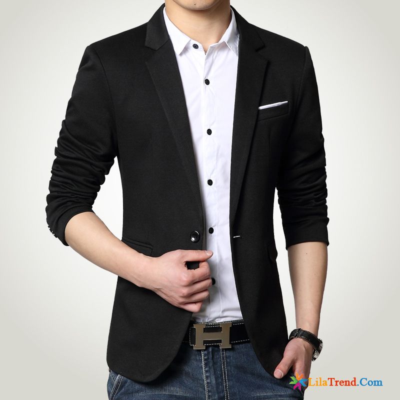 Herren Blazer Weste Schwarz Anzugjacke Gestrickt Anzüg Neu Blazer Kaufen