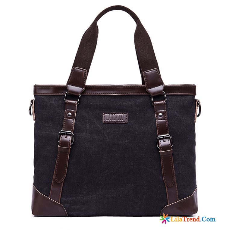 Herren Handtasche Leder Dunkelbraun Handtaschen Schultertaschen Freizeit Kreuzung Herren