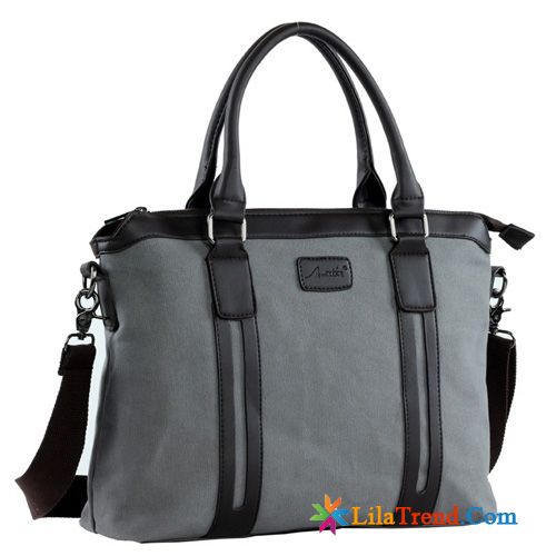 Herren Handtasche Leder Hellblau Laptoptasche Handtaschen Geschäft Segeltuch Herren Kaufen