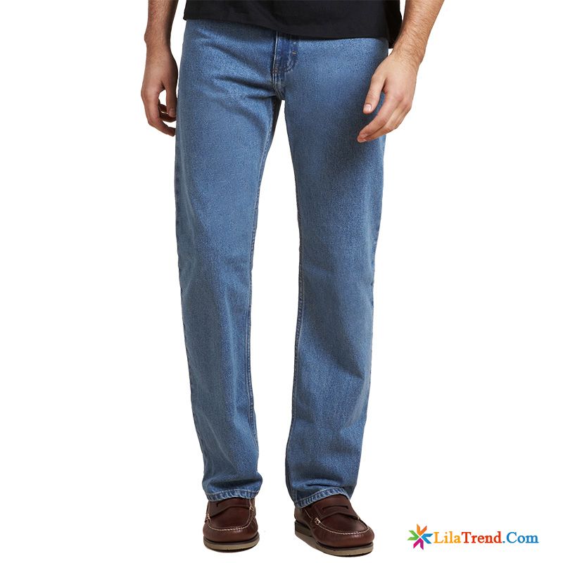 Herren Jeans Weiß Hose Rein Baumwolle Jeans Herren