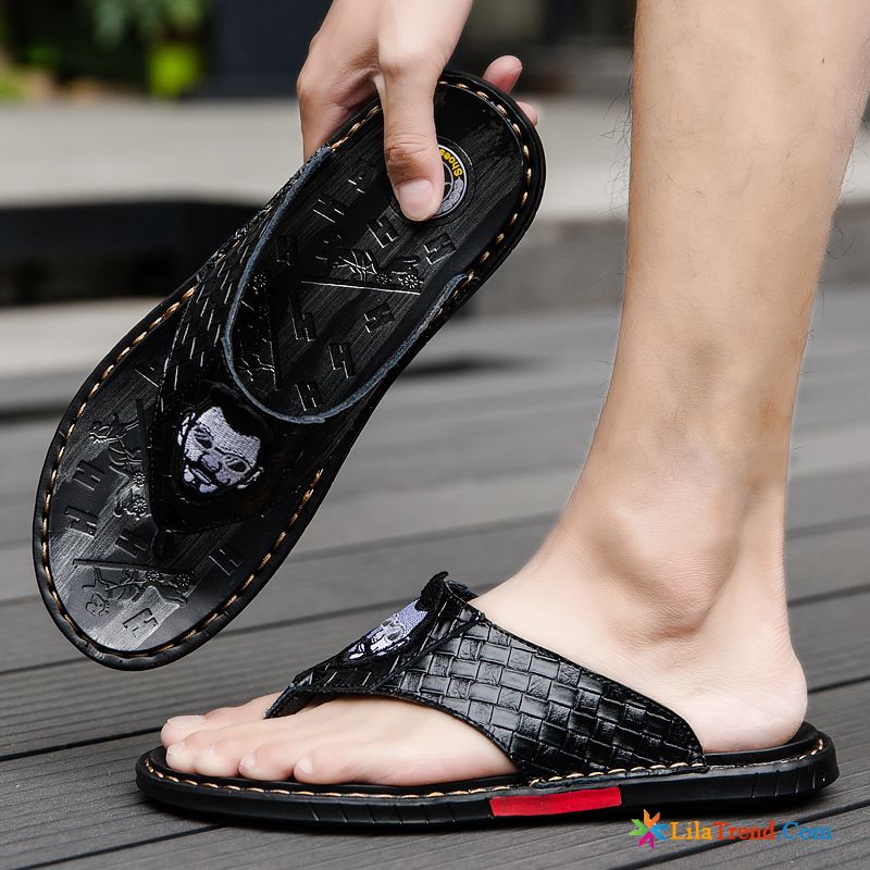 Herren Pantoletten Günstig Outwear Rutschsicher Neue Sandalen Sommer