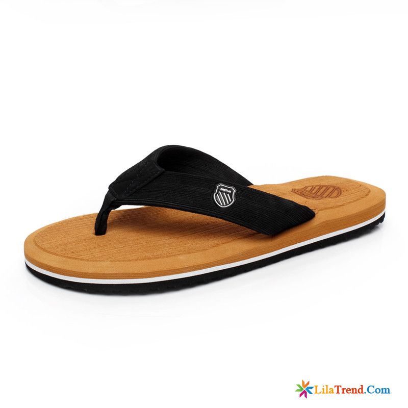 Herren Pantoletten Günstig Rutschsicher Schuhe Trend Casual Flip Flops