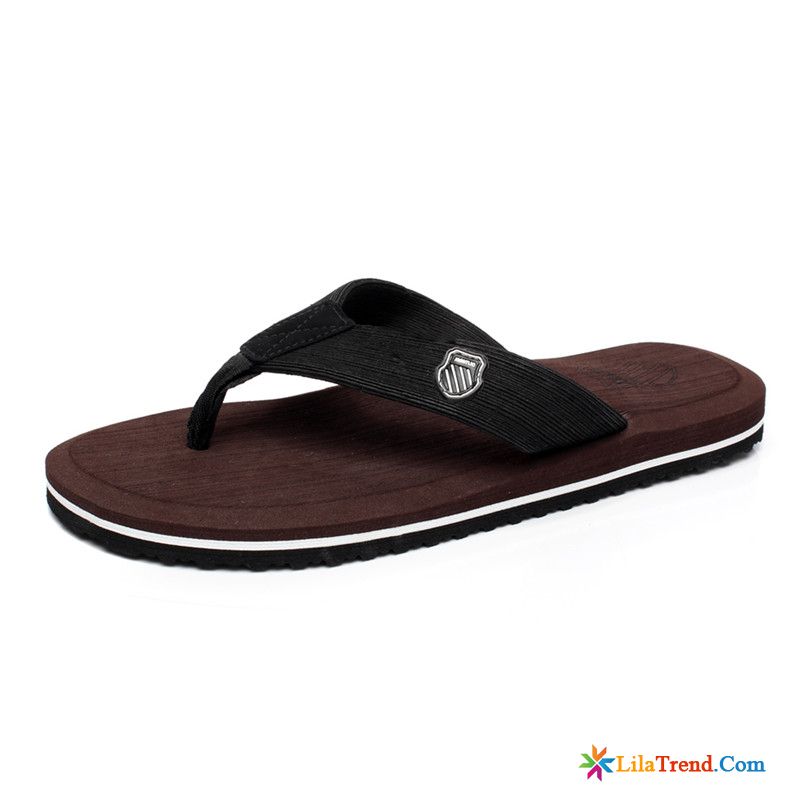 Herren Pantoletten Günstig Rutschsicher Schuhe Trend Casual Flip Flops