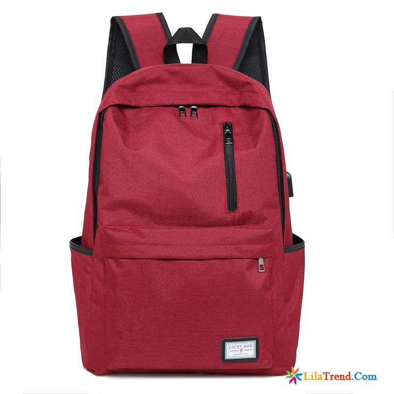 Herren Rucksäck Vintage Segeltuch Frau Schulranzen Rucksack Trend Kaufen