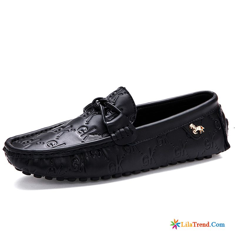 Herren Sandalen Günstig Lederschuhe Casual Slip-on Echtleder Schuhe Verkaufen