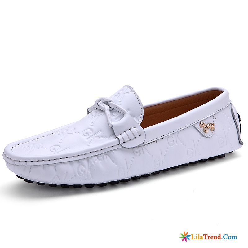 Herren Sandalen Günstig Lederschuhe Casual Slip-on Echtleder Schuhe Verkaufen