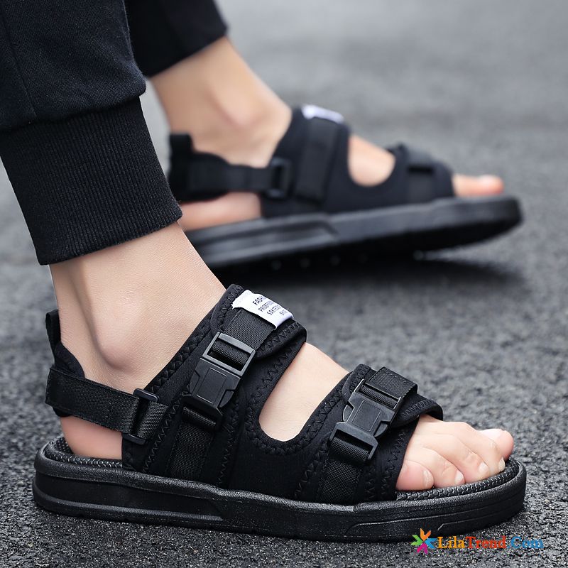 Herren Sandalen Zehenschlaufe Strand Outwear Grün Trend Rutschsicher Günstig