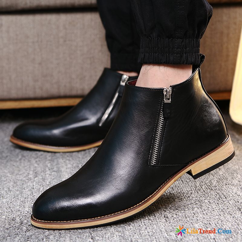 Herren Schuhe Bunt Stiefel British Hohe Martin Stiehlt Mode Billig