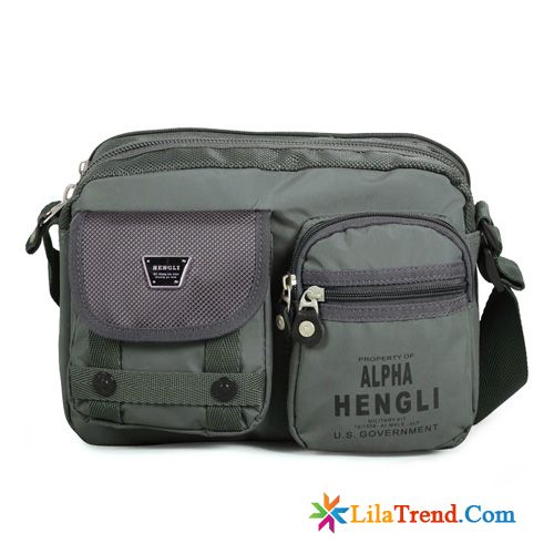 Herren Umhängetasche Schwarz Herren Klein Nylon Messenger-tasche Frau Sale