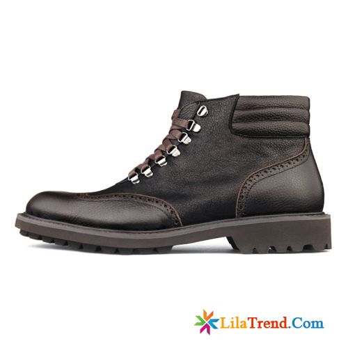 Herren Winterschuhe Gefuettert Kurze Stiefel Martin Stiehlt Winter Schuhe Cargo Kaufen