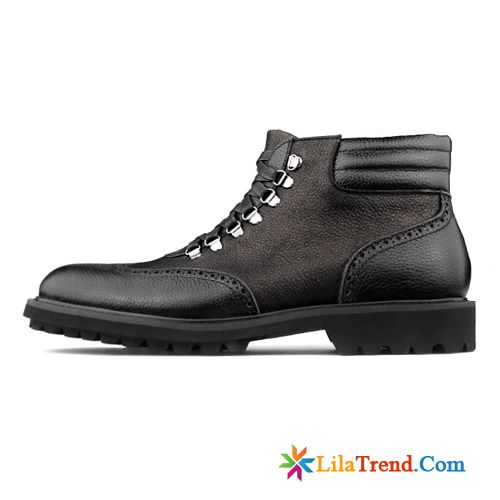 Herren Winterschuhe Gefuettert Kurze Stiefel Martin Stiehlt Winter Schuhe Cargo Kaufen