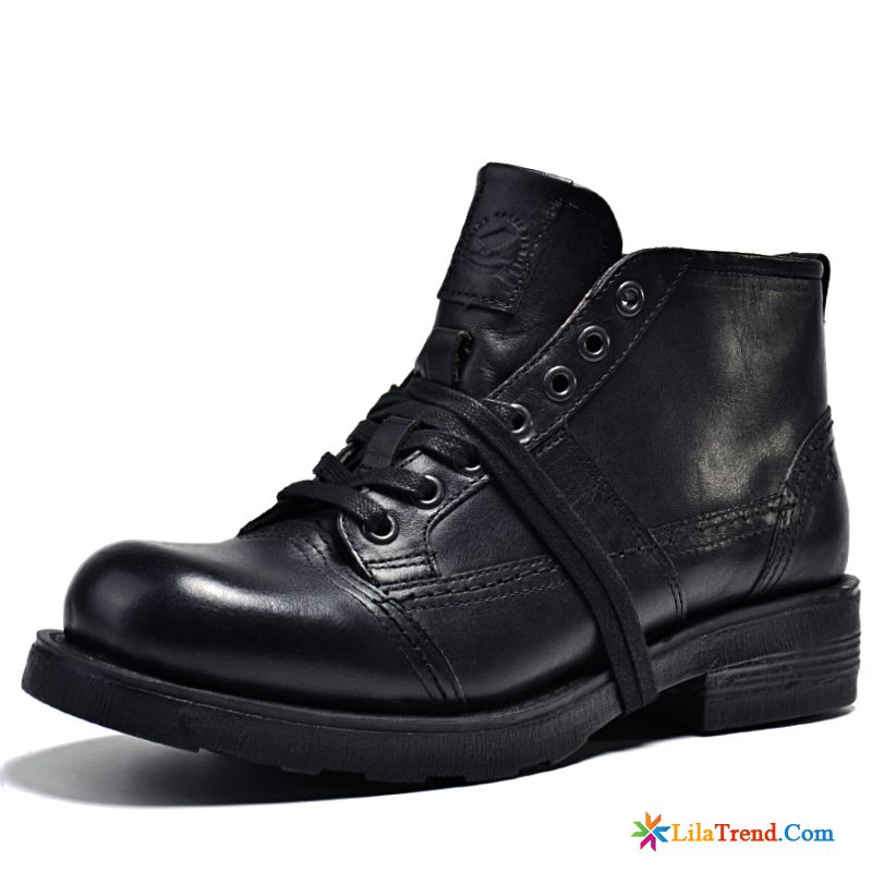 Herren Winterstiefel Mit Reissverschluss Schuhe Martin Trend Herbst Winter Günstig