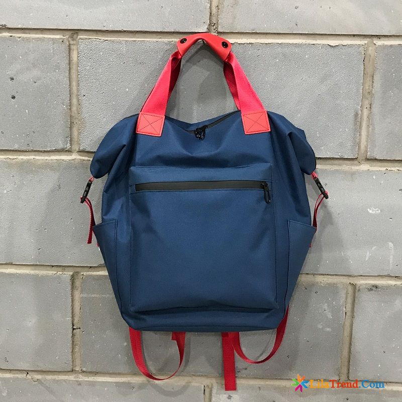 Hipster Rucksäck Kaufen Trend Original Reine Farbe Frau Rucksack Sale