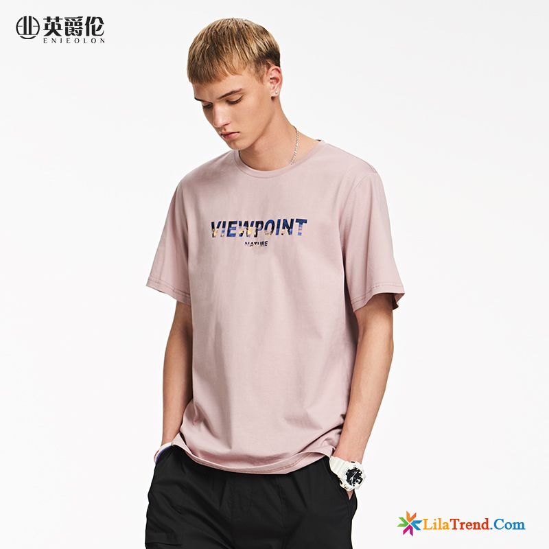 Hochwertige Herren T Shirts Herren Blau T-shirts Sommer Hülse Sale