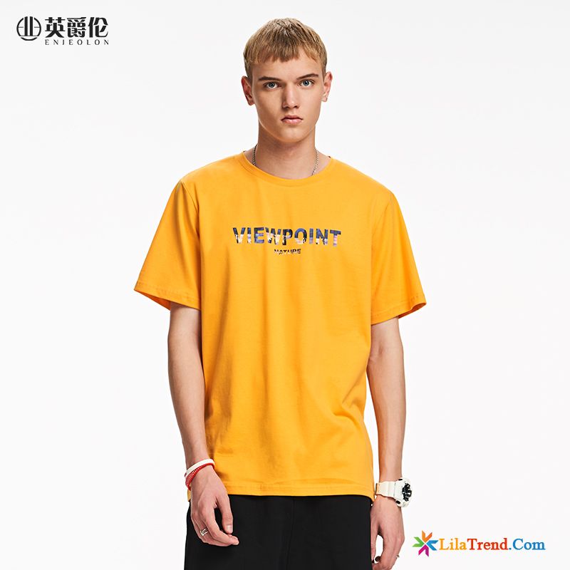 Hochwertige Herren T Shirts Herren Blau T-shirts Sommer Hülse Sale