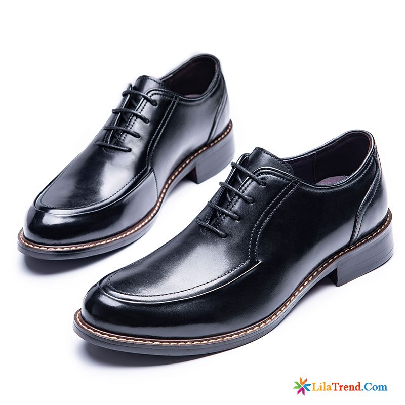 Hochzeit Schuhe Herren Dunkelblau Retro Lederschuhe Braun Formeller Anzug Oberleder Sale