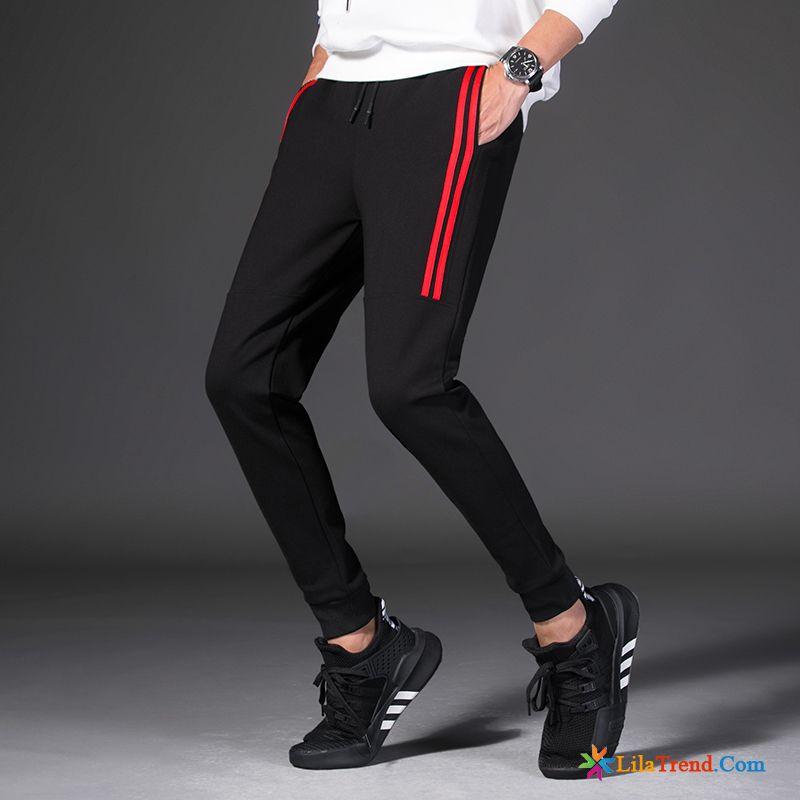 Hosen Herren Slim Fit Sweatpants Enge Lose Schmales Bein Hosen Günstig